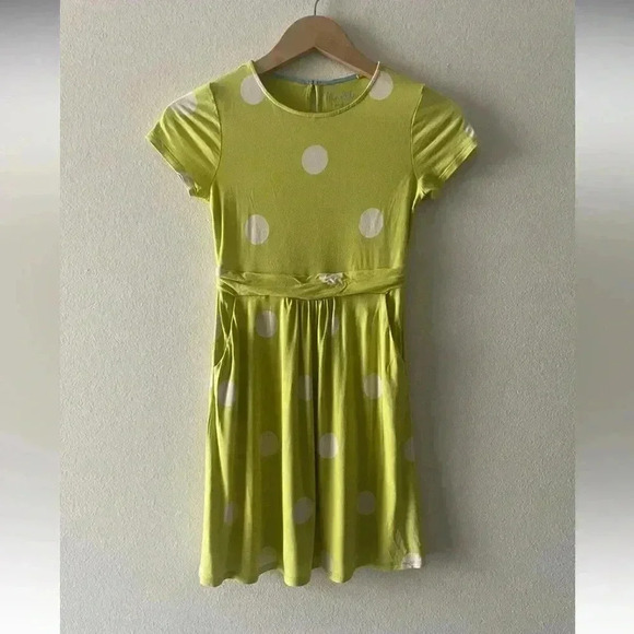 Mini Boden 9-10 Short Sleeve Polka
Dot Dress - Picture 3 of 8